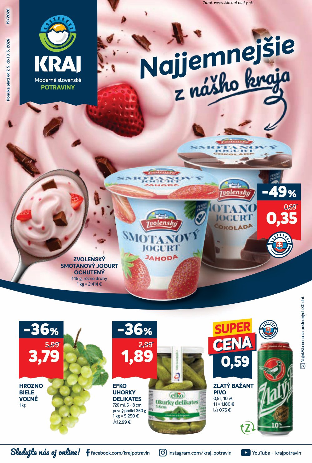 Leták Kraj - strana 1