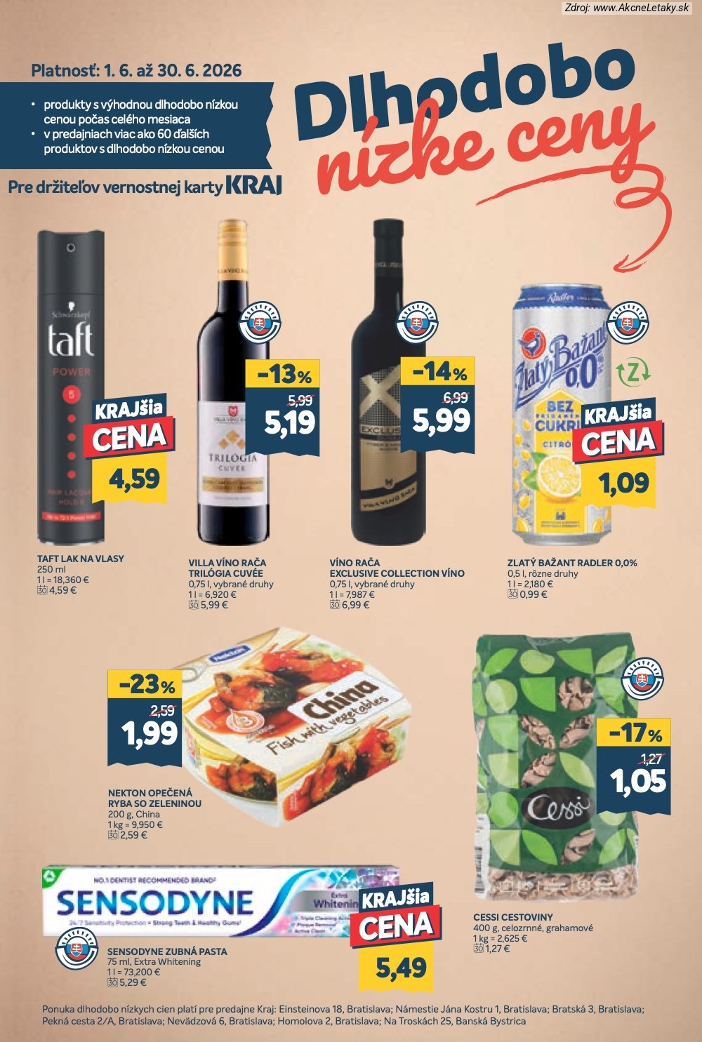 Leták Kraj (25. 6. - 1. 7. 2026) - strana 17 z 18