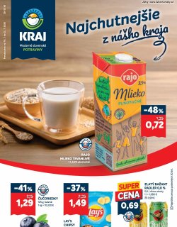 Leták Kraj 16. 7. - 22. 7. 2026 
