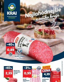 Leták Kraj 30. 7. - 5. 8. 2026 