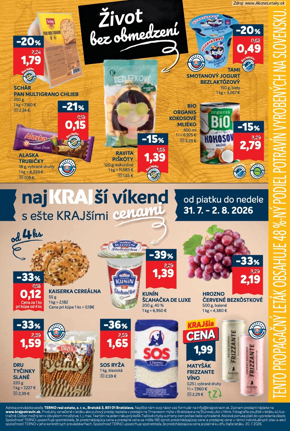 Leták Kraj (30. 7. - 5. 8. 2026) - strana 17 z 18