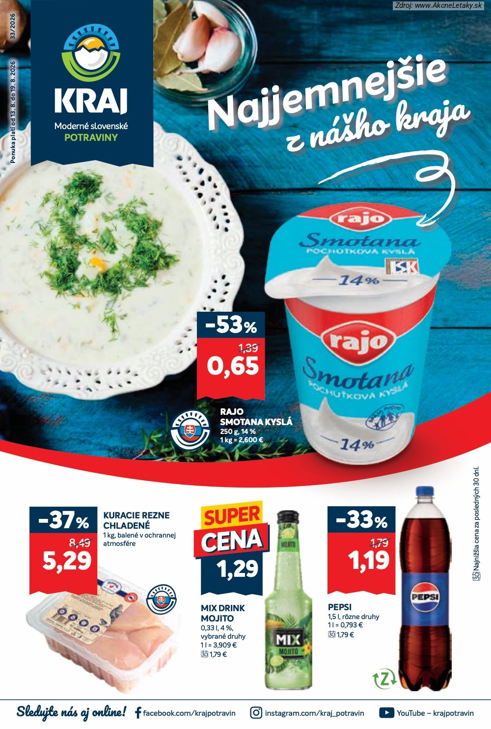 Leták Kraj - strana 1