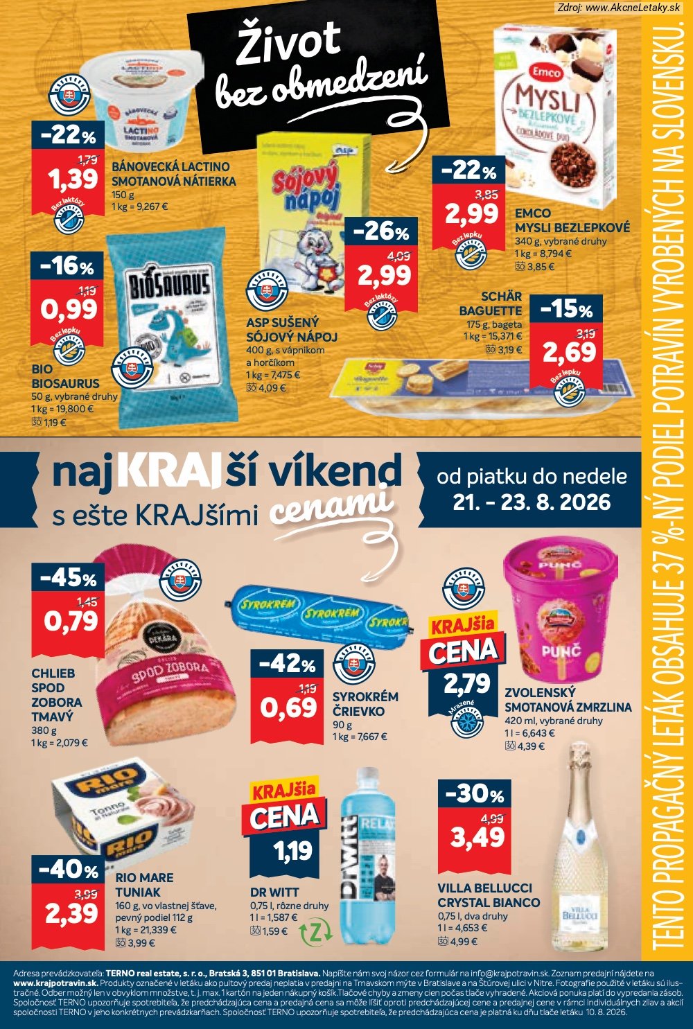 Leták Kraj (20. 8. - 26. 8. 2026) - strana 17 z 18