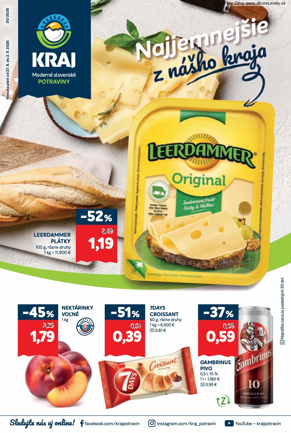 Leták Kraj - strana 1