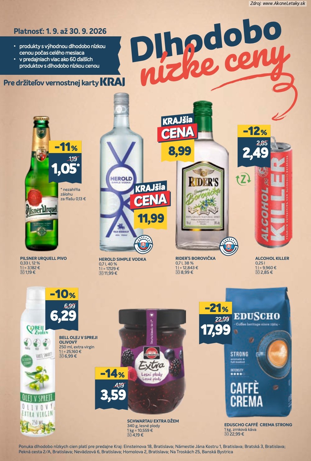 Leták Kraj (27. 8. - 2. 9. 2026) - strana 15 z 18