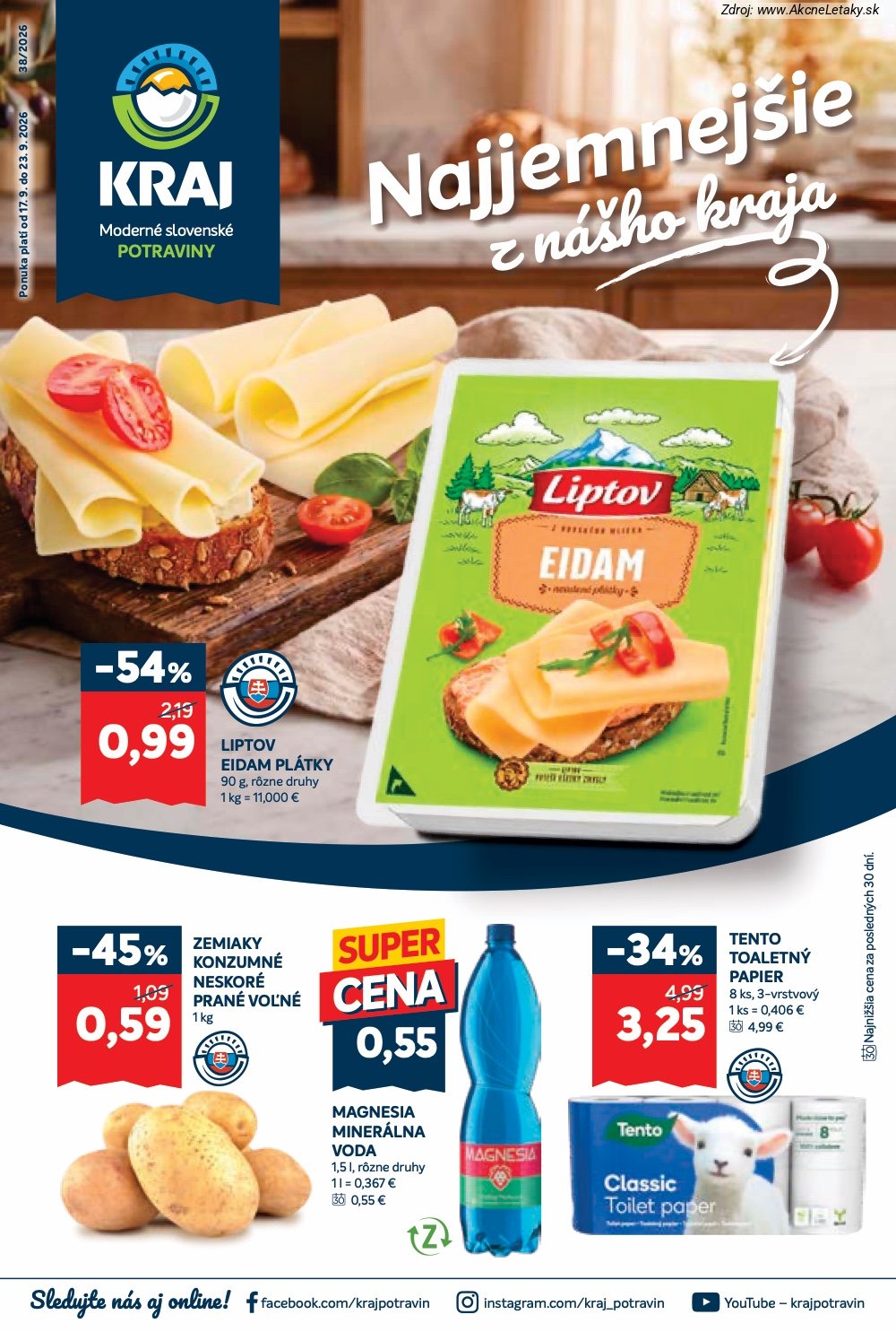 Strana 24 - leták Kraj (17. 9. - 23. 9. 2026)