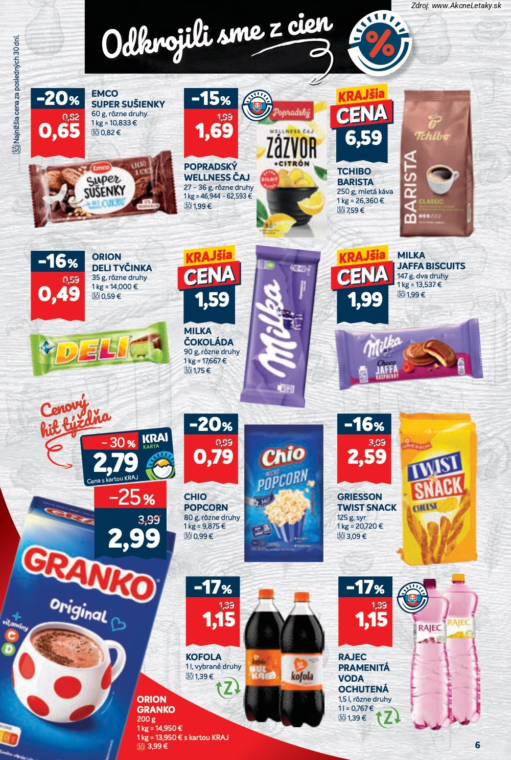 Strana 6 - leták Kraj (24. 9. - 30. 9. 2026)