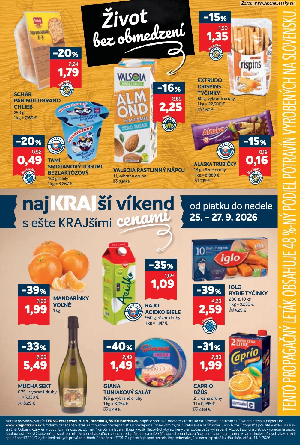 Strana 43 - leták Kraj (24. 9. - 30. 9. 2026)