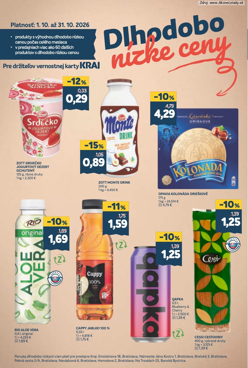 Leták Kraj (1. 10. - 7. 10. 2026) - strana 14 z 18