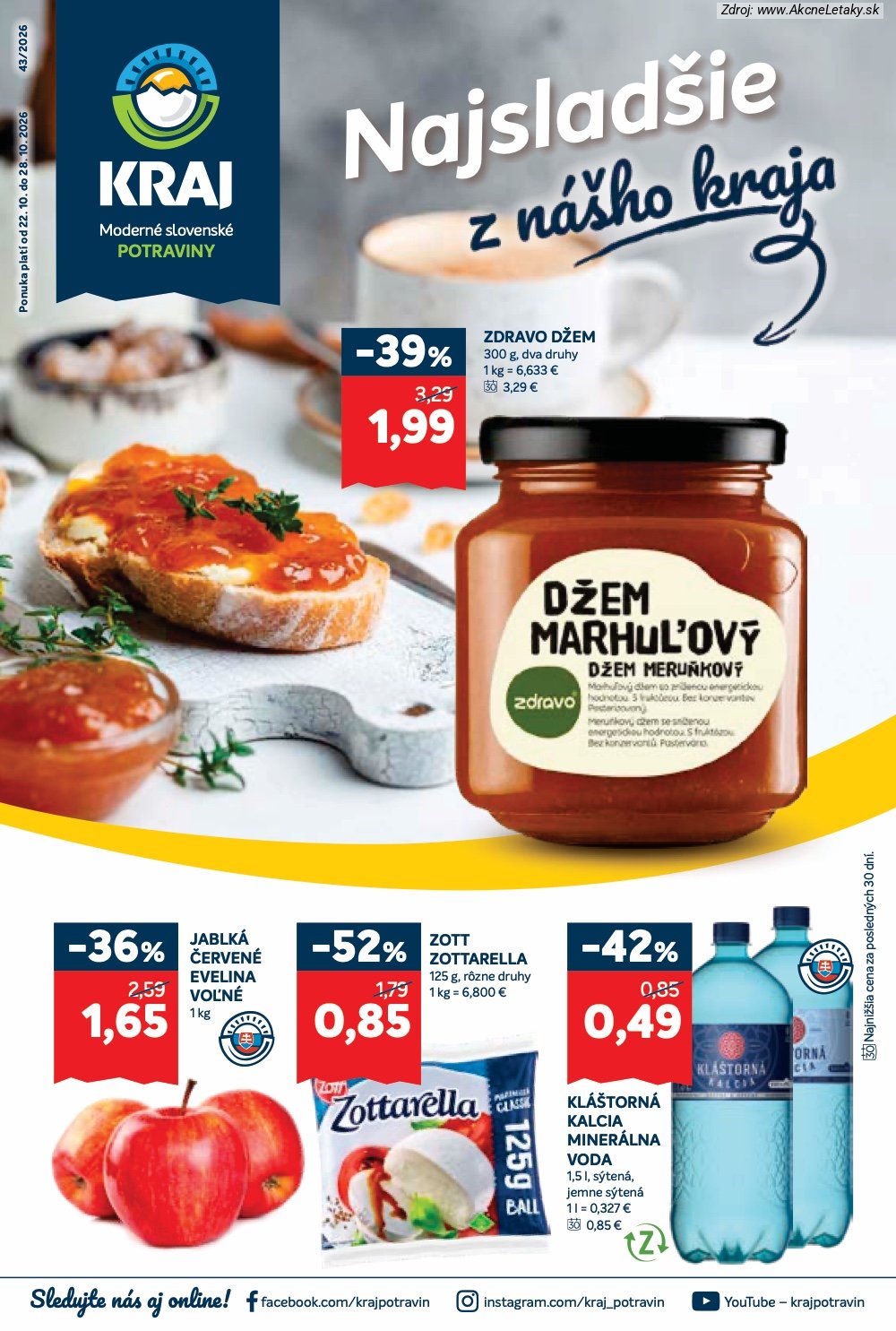 Leták Kraj - strana 1