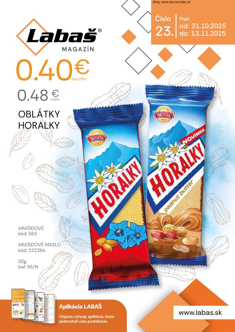Leták Labaš - strana 1