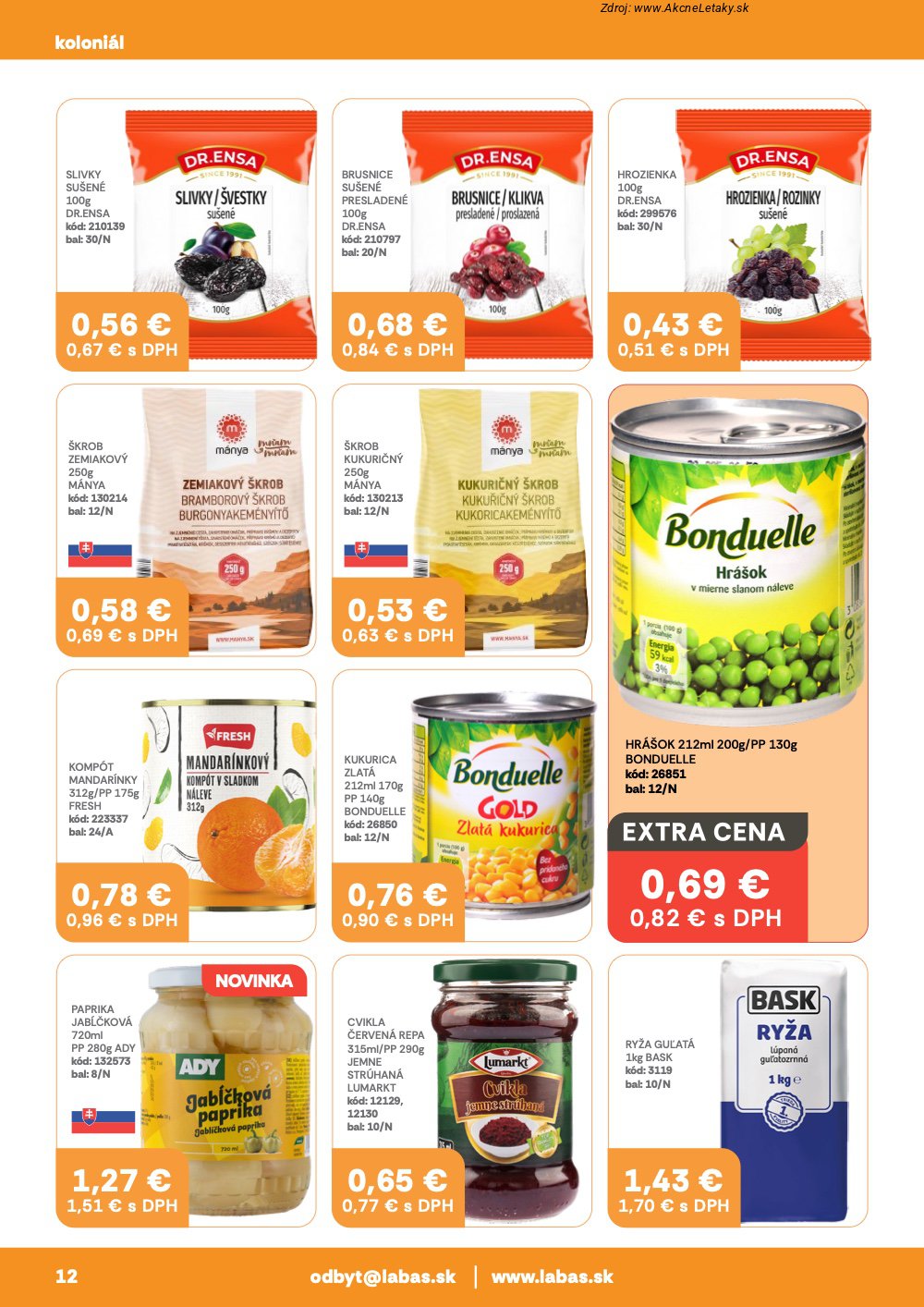 Leták Labaš (13. 3. - 26. 3. 2026) - strana 12 z 40