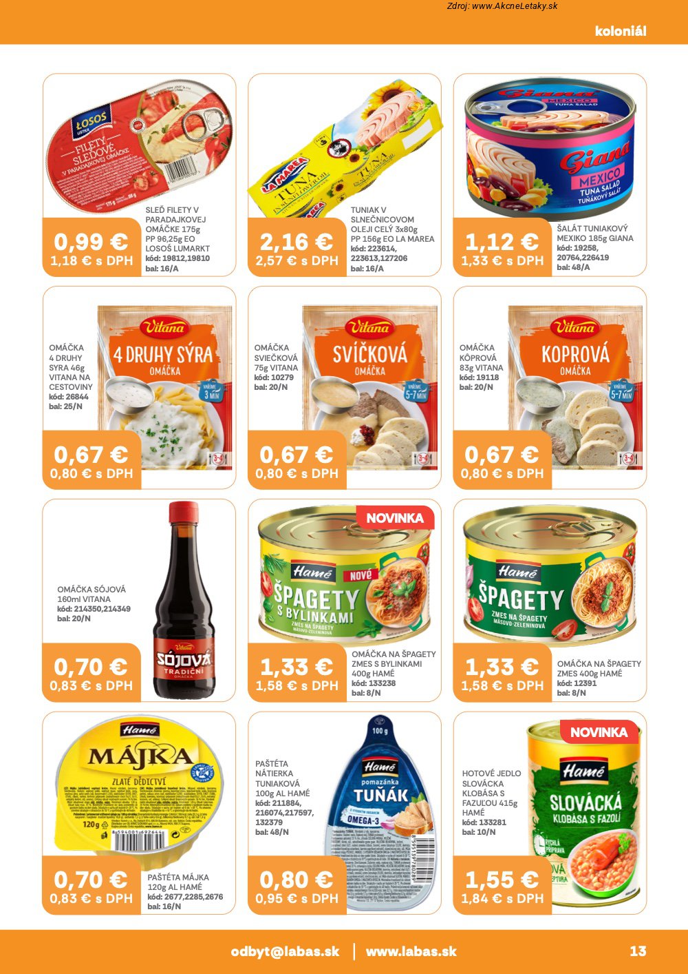 Leták Labaš (13. 3. - 26. 3. 2026) - strana 13 z 40