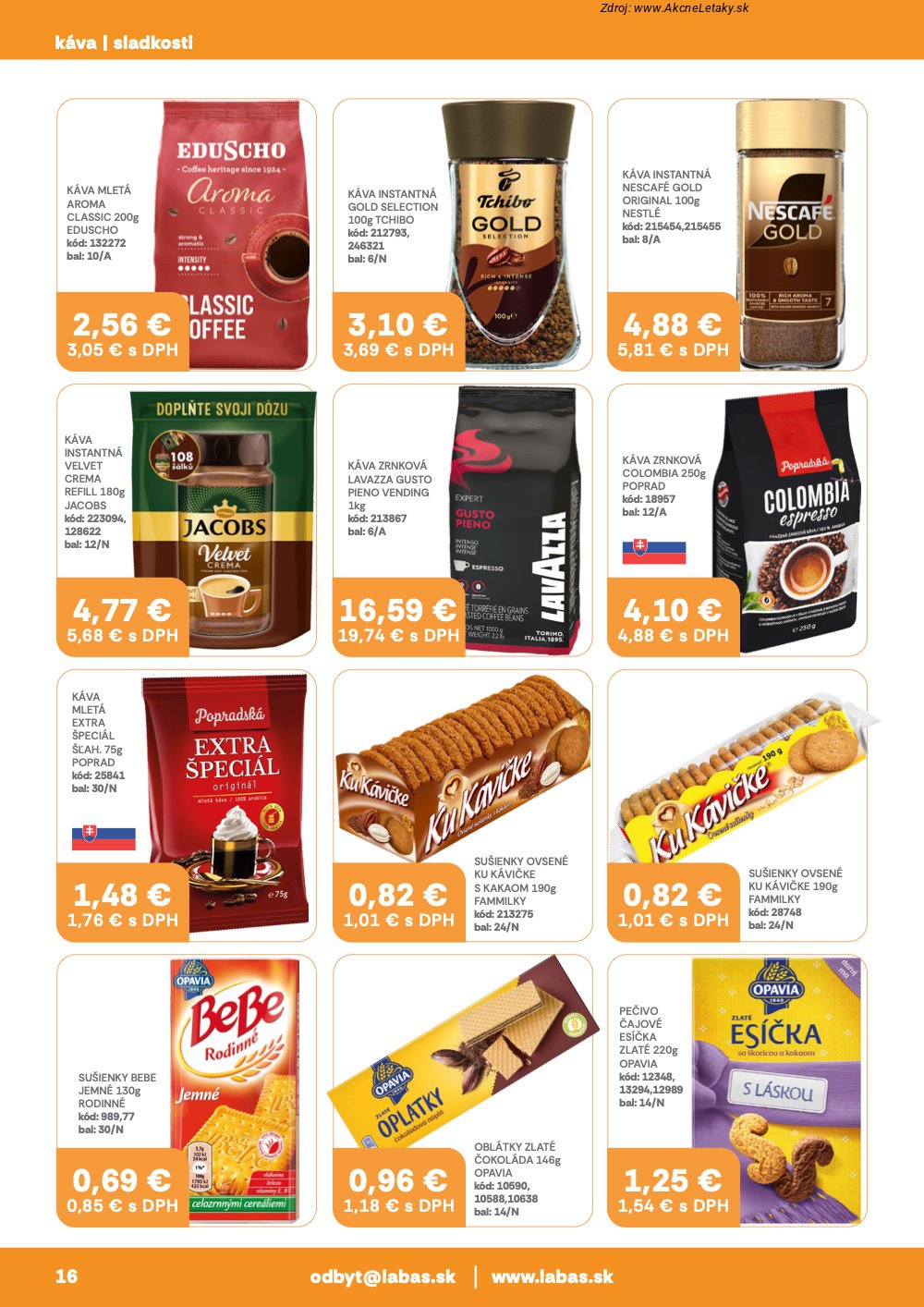 Leták Labaš (13. 3. - 26. 3. 2026) - strana 16 z 40
