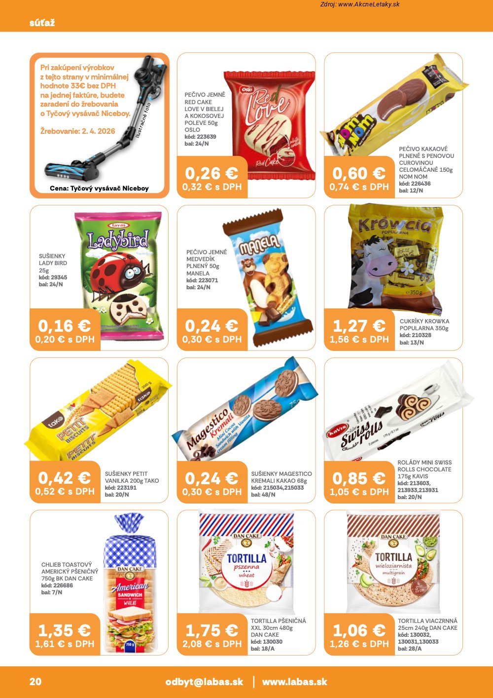Leták Labaš (13. 3. - 26. 3. 2026) - strana 20 z 40