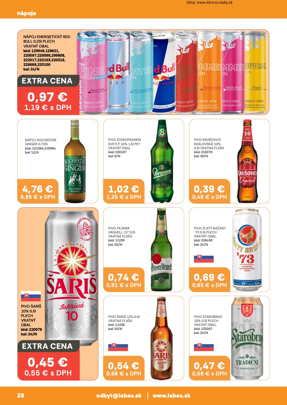 Leták Labaš (13. 3. - 26. 3. 2026) - strana 28 z 40