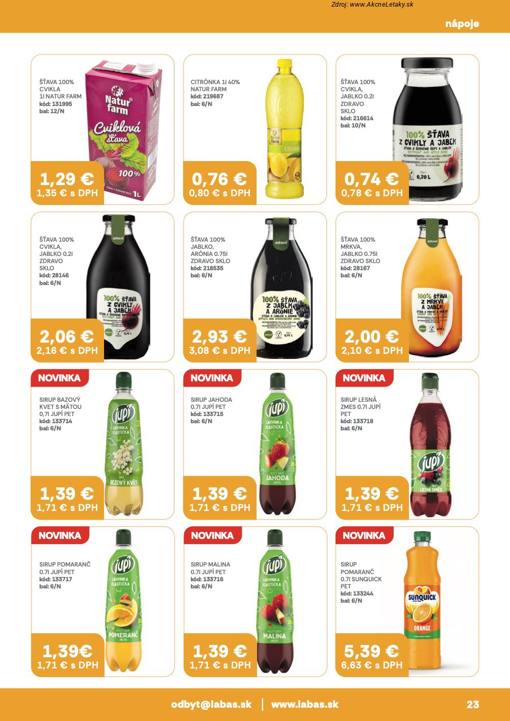 Leták Labaš - strana 23