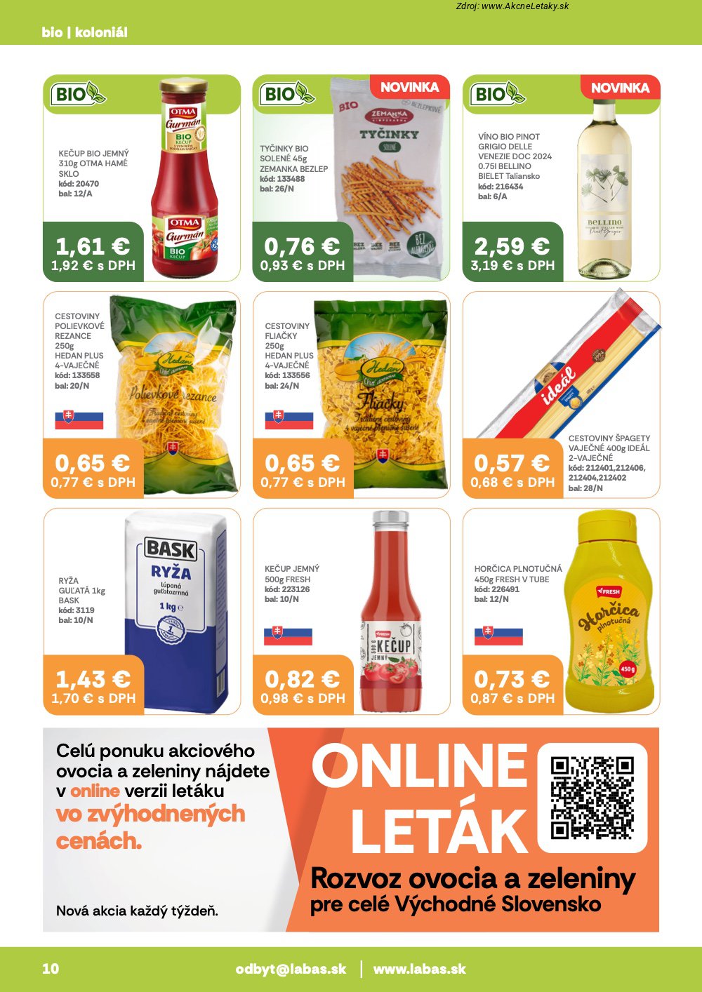 Leták Labaš (10. 4. - 23. 4. 2026) - strana 10 z 36
