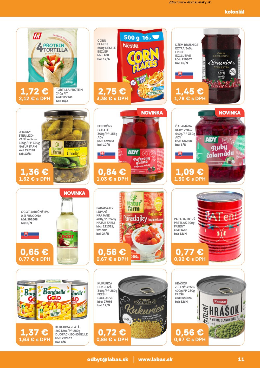 Leták Labaš (10. 4. - 23. 4. 2026) - strana 11 z 36