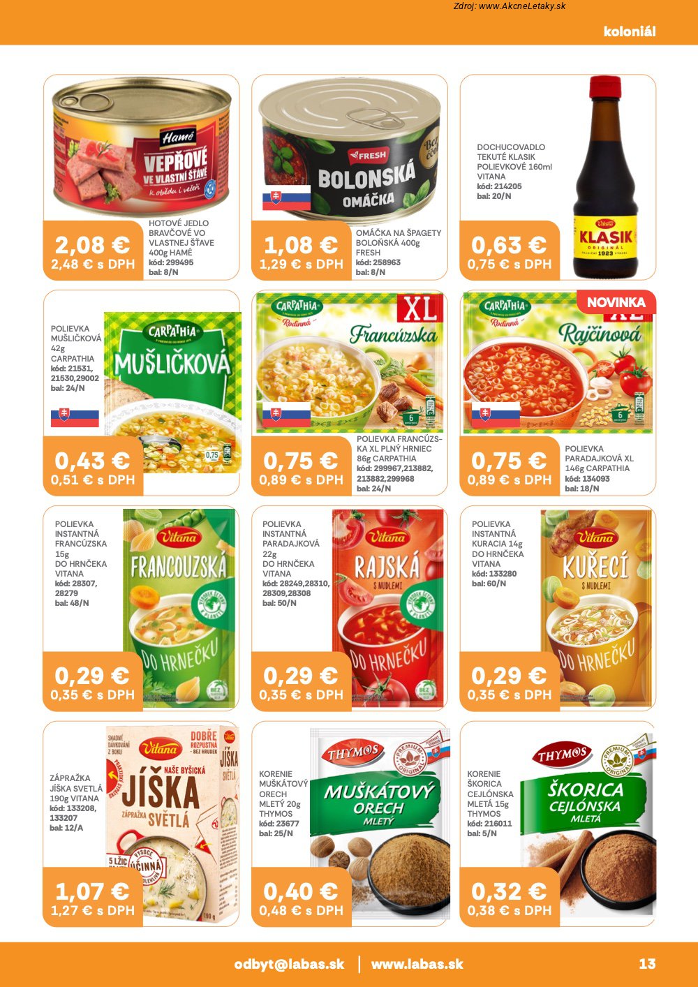 Leták Labaš (10. 4. - 23. 4. 2026) - strana 13 z 36