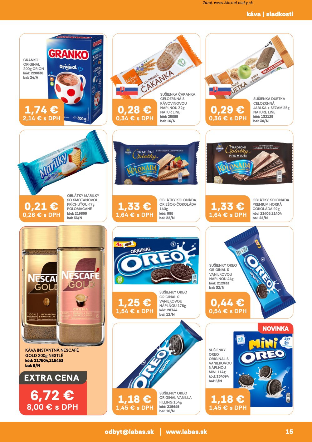Leták Labaš (10. 4. - 23. 4. 2026) - strana 15 z 36