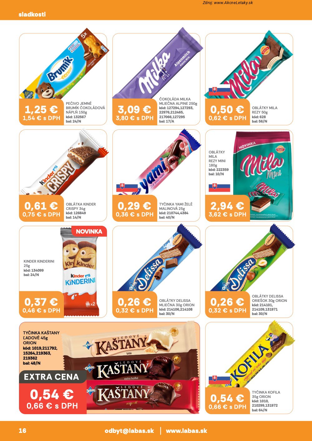 Leták Labaš (10. 4. - 23. 4. 2026) - strana 16 z 36
