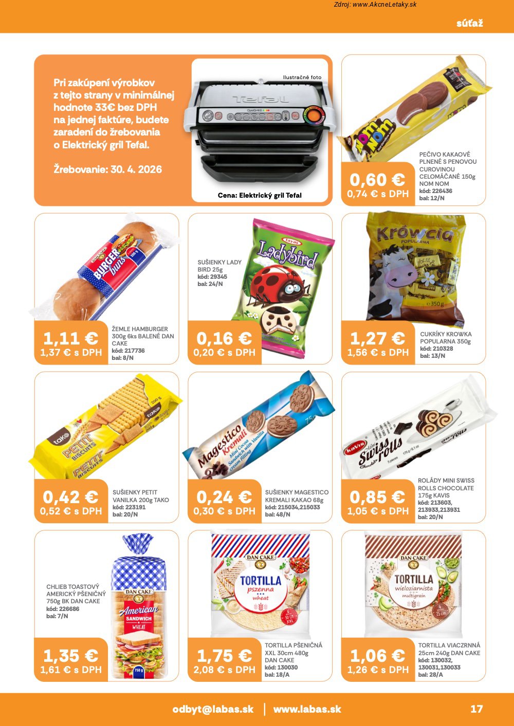 Leták Labaš (10. 4. - 23. 4. 2026) - strana 17 z 36