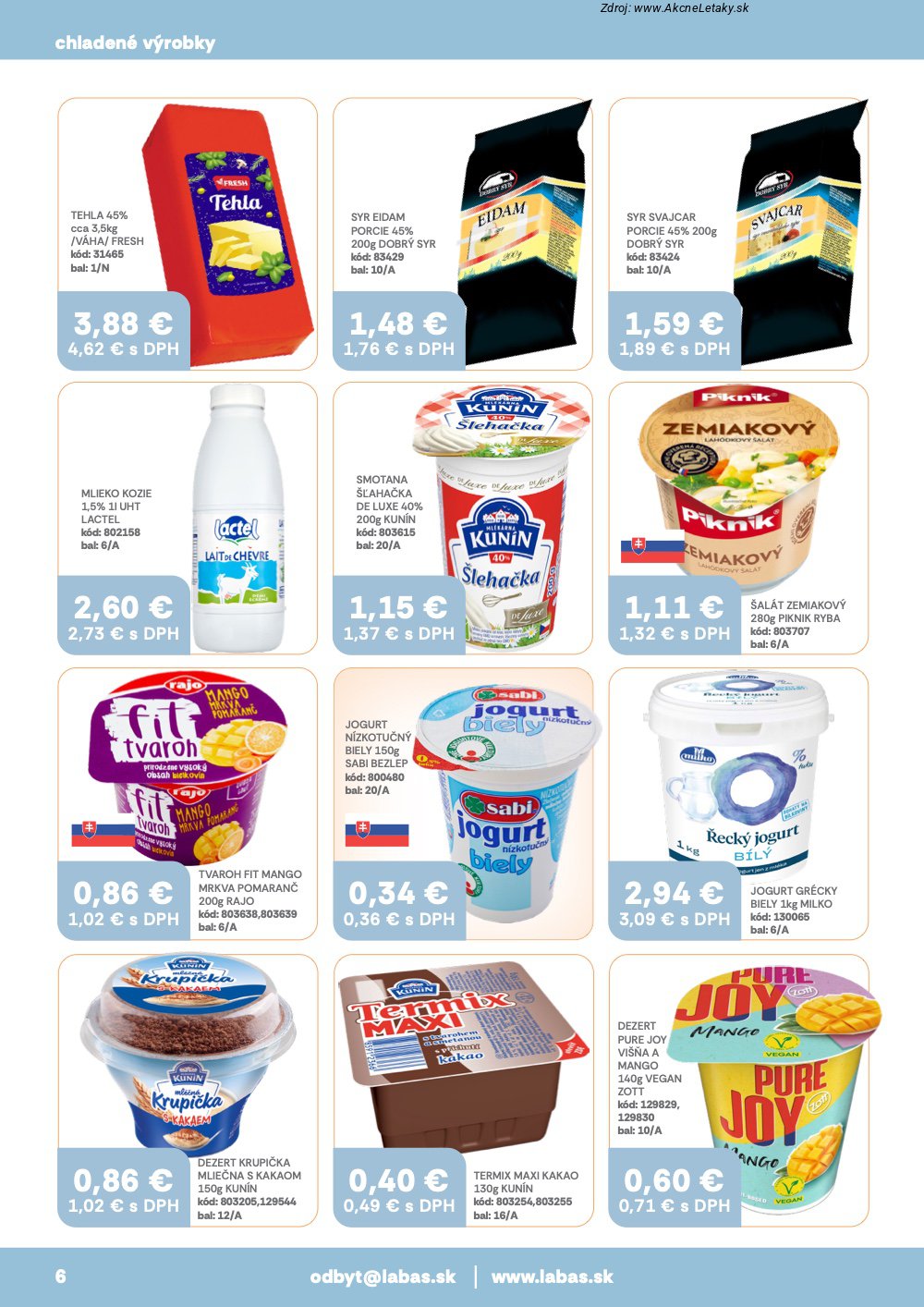Leták Labaš (10. 4. - 23. 4. 2026) - strana 6 z 36