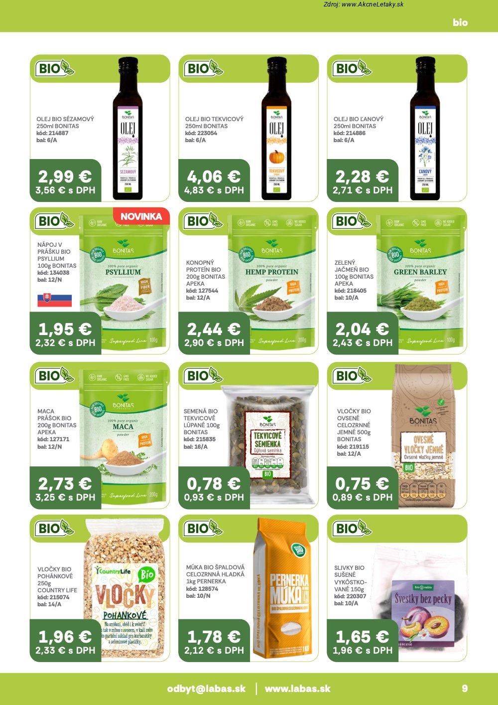 Leták Labaš (10. 4. - 23. 4. 2026) - strana 9 z 36