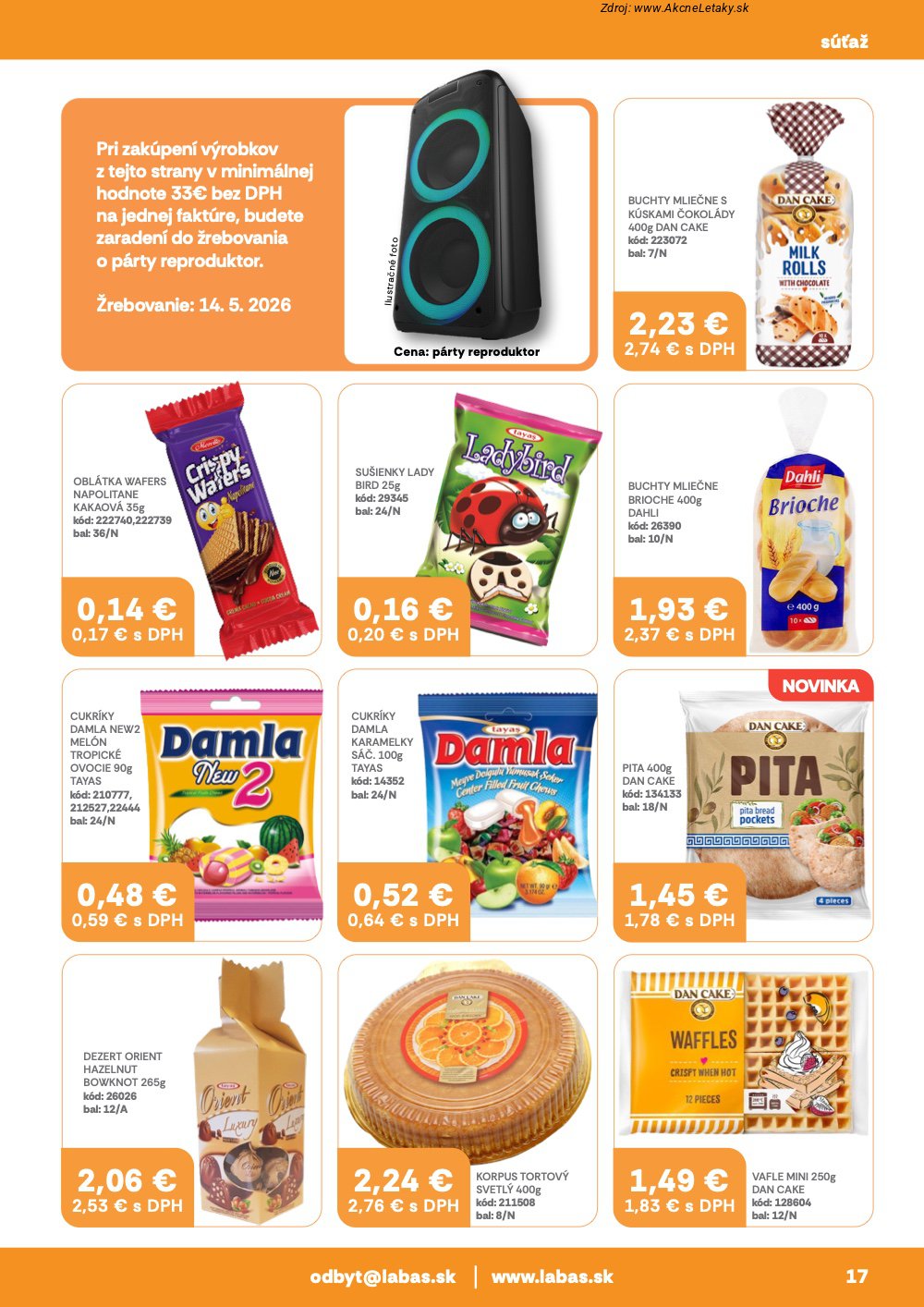 Leták Labaš (24. 4. - 7. 5. 2026) - strana 17 z 36