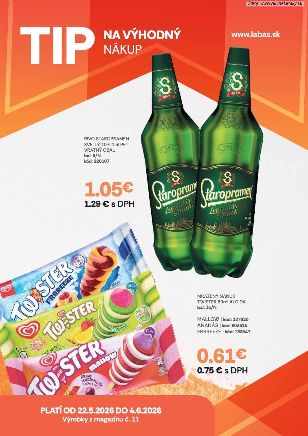 Leták Labaš (22. 5. - 4. 6. 2026) - strana 22 z 44