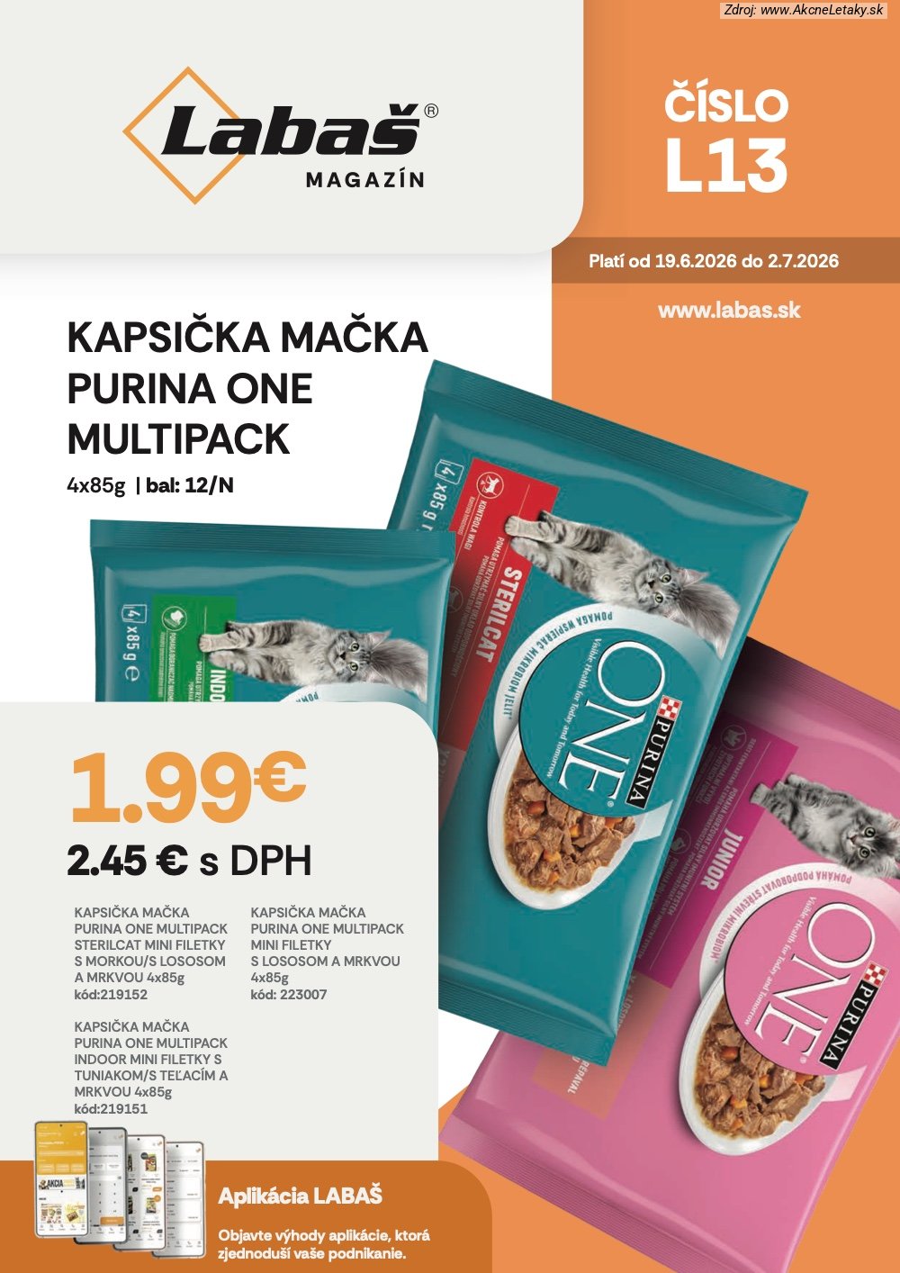 Leták Labaš (19. 6. - 2. 7. 2026) - strana 40 z 40