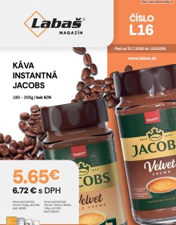 Leták Labaš od 31. 7.