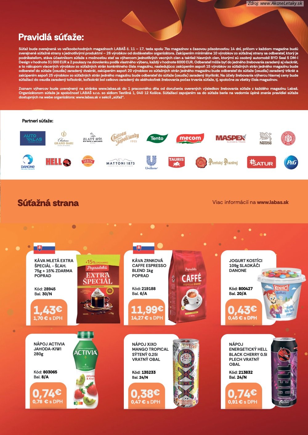Leták Labaš (31. 7. - 13. 8. 2026) - strana 3 z 44