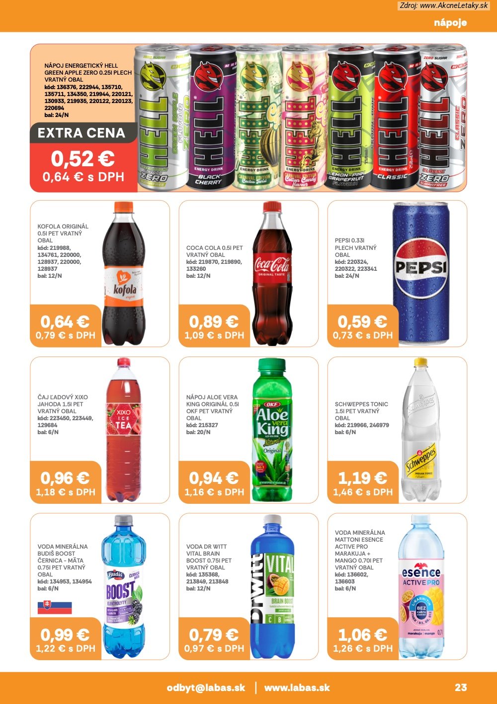 Leták Labaš (9. 10. - 22. 10. 2026) - strana 23 z 40