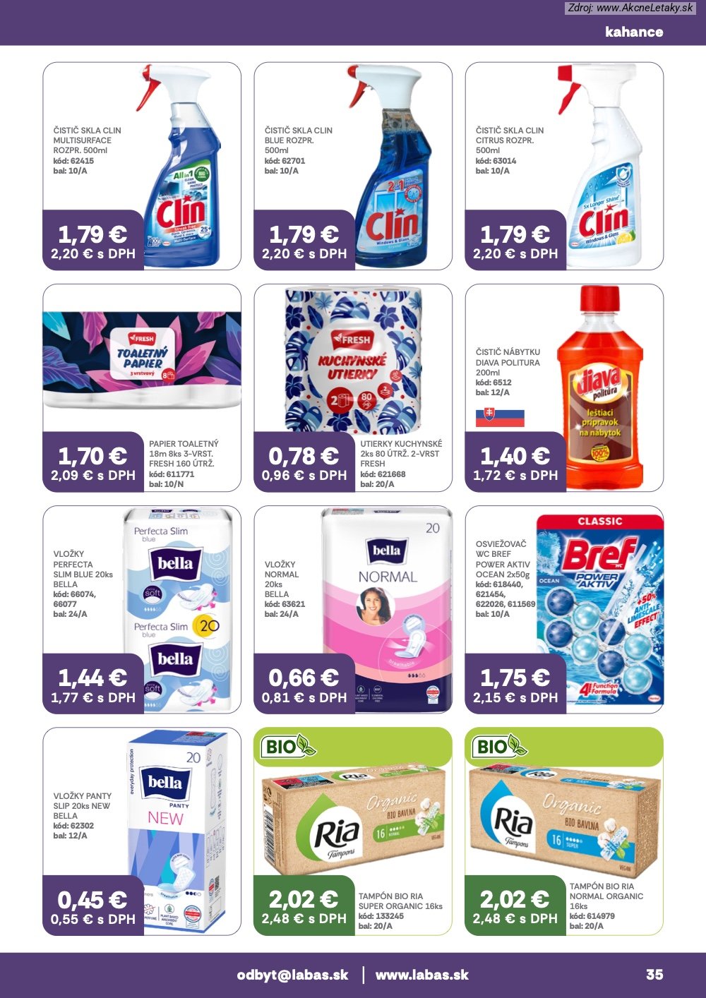 Leták Labaš (9. 10. - 22. 10. 2026) - strana 35 z 40