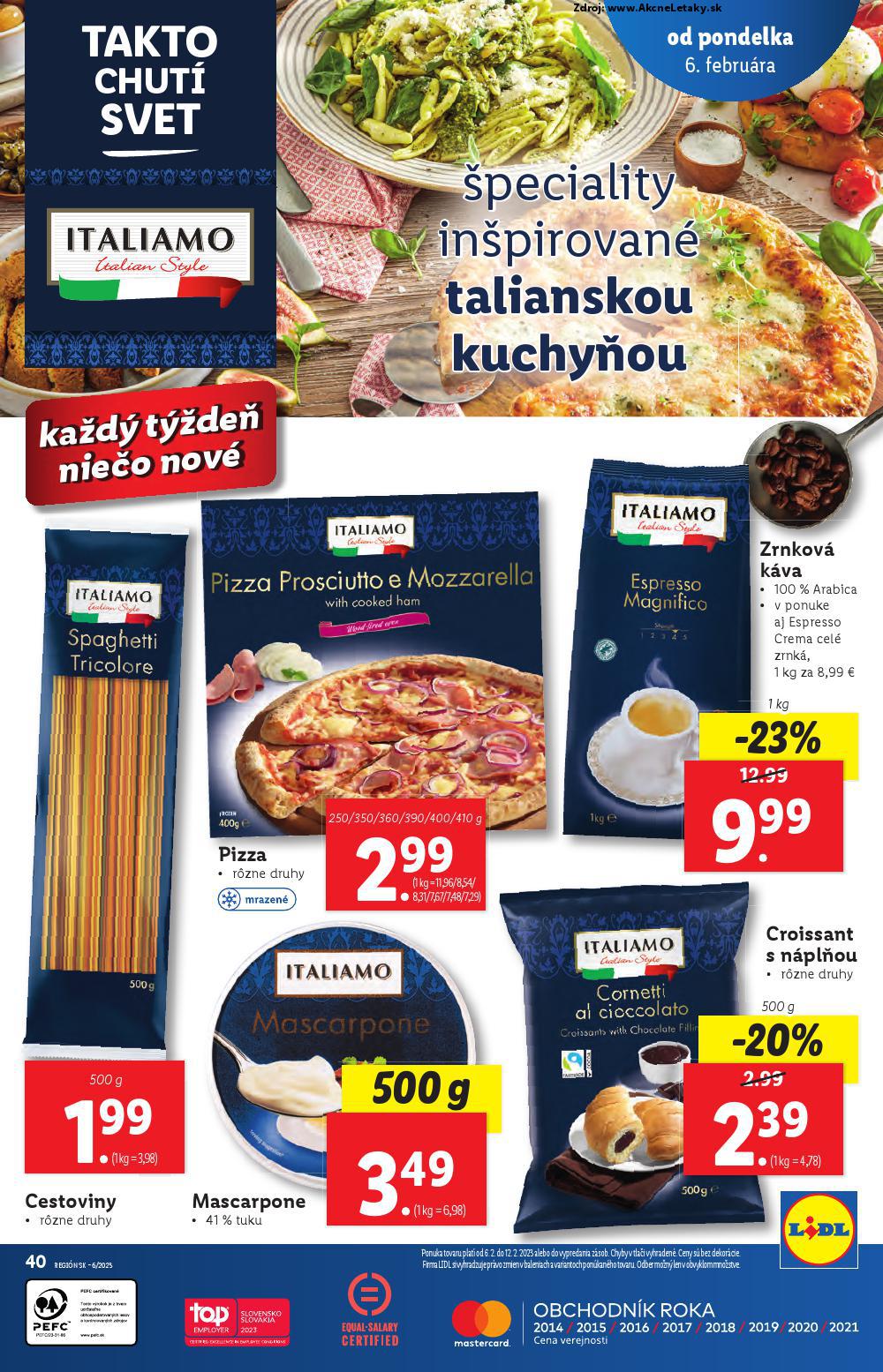 Lidl Leták Od 62 Akčnéletákysk