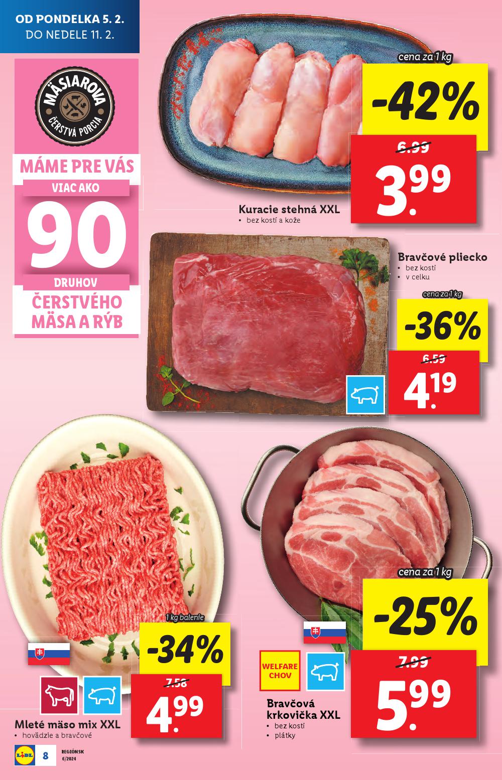 Lidl Leták Strana 12 5 2 11 2 2024 Akčnéletákysk