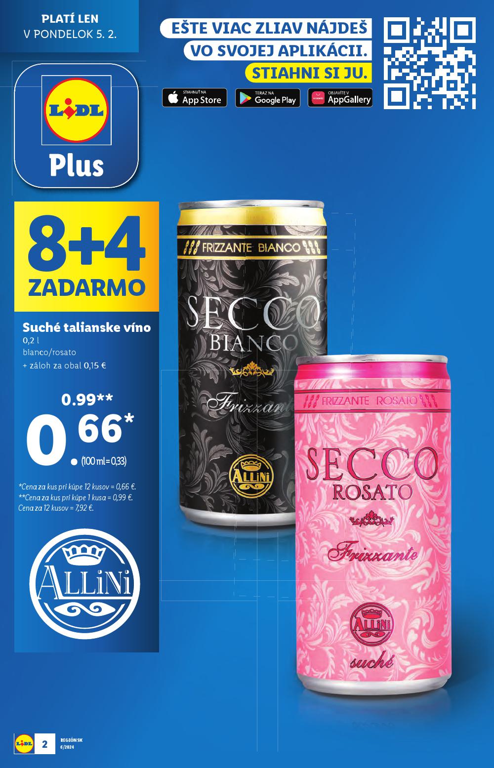 Lidl Leták Strana 2 5 2 11 2 2024 Akčnéletákysk