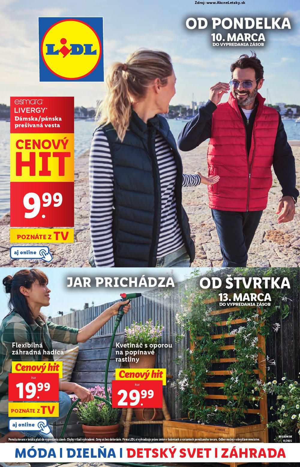 Leták Lidl - strana 1