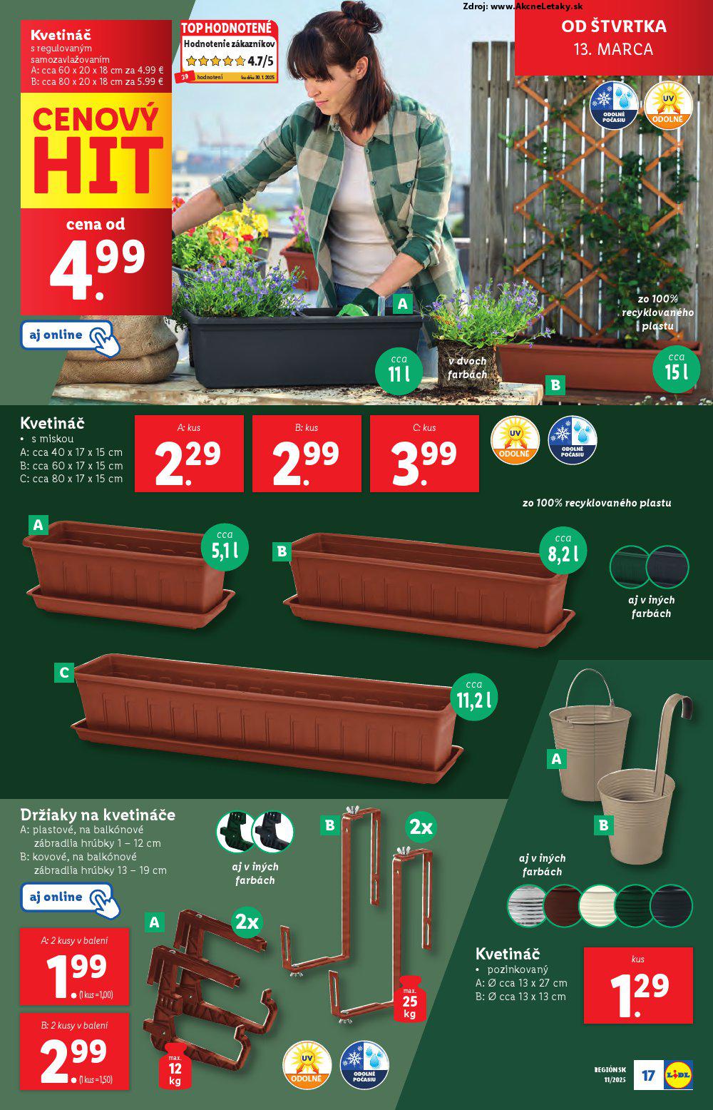 Leták Lidl (10. 3. - 16. 3. 2025) - strana 19 z 27
