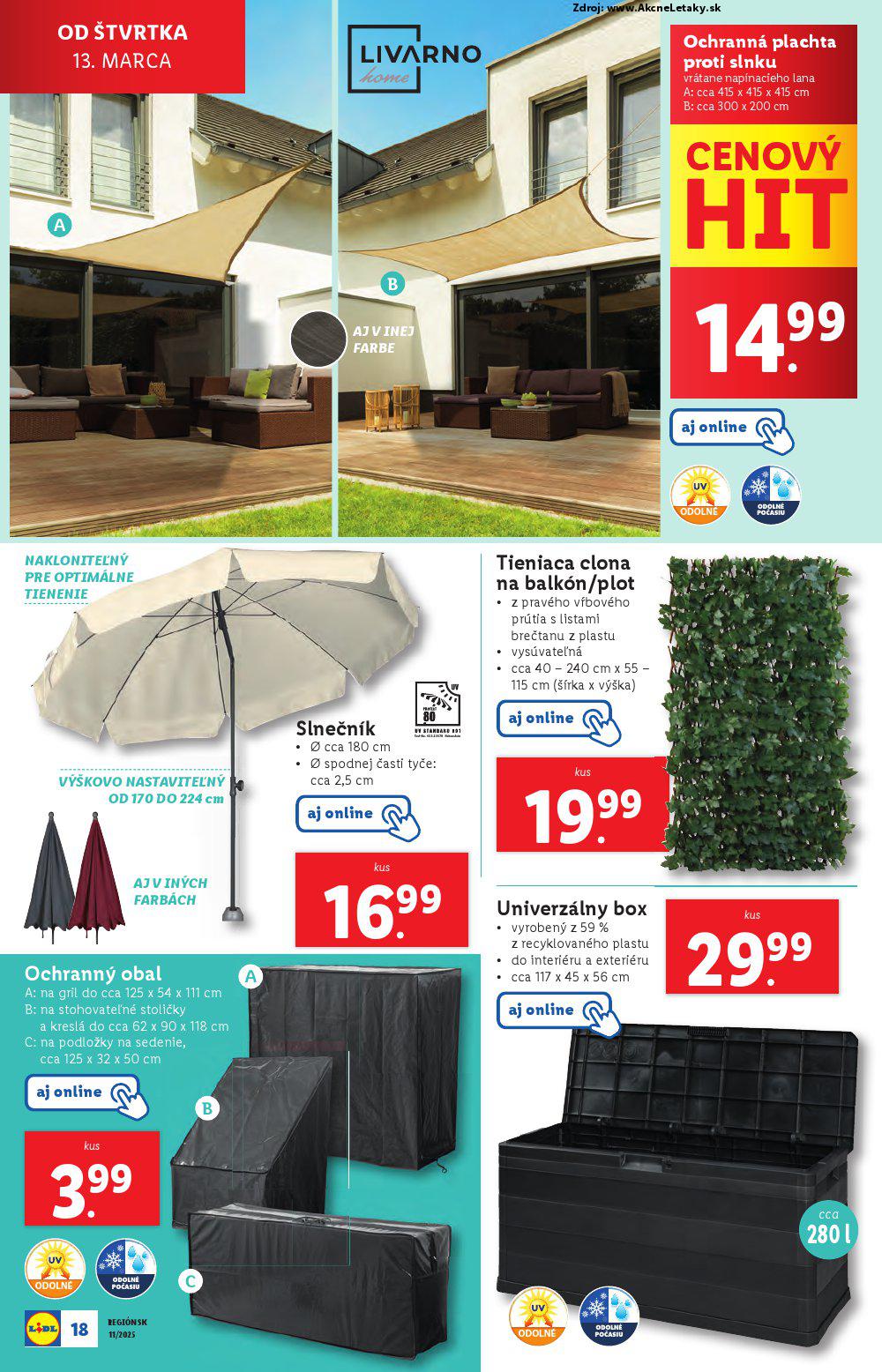 Leták Lidl (10. 3. - 16. 3. 2025) - strana 20 z 27