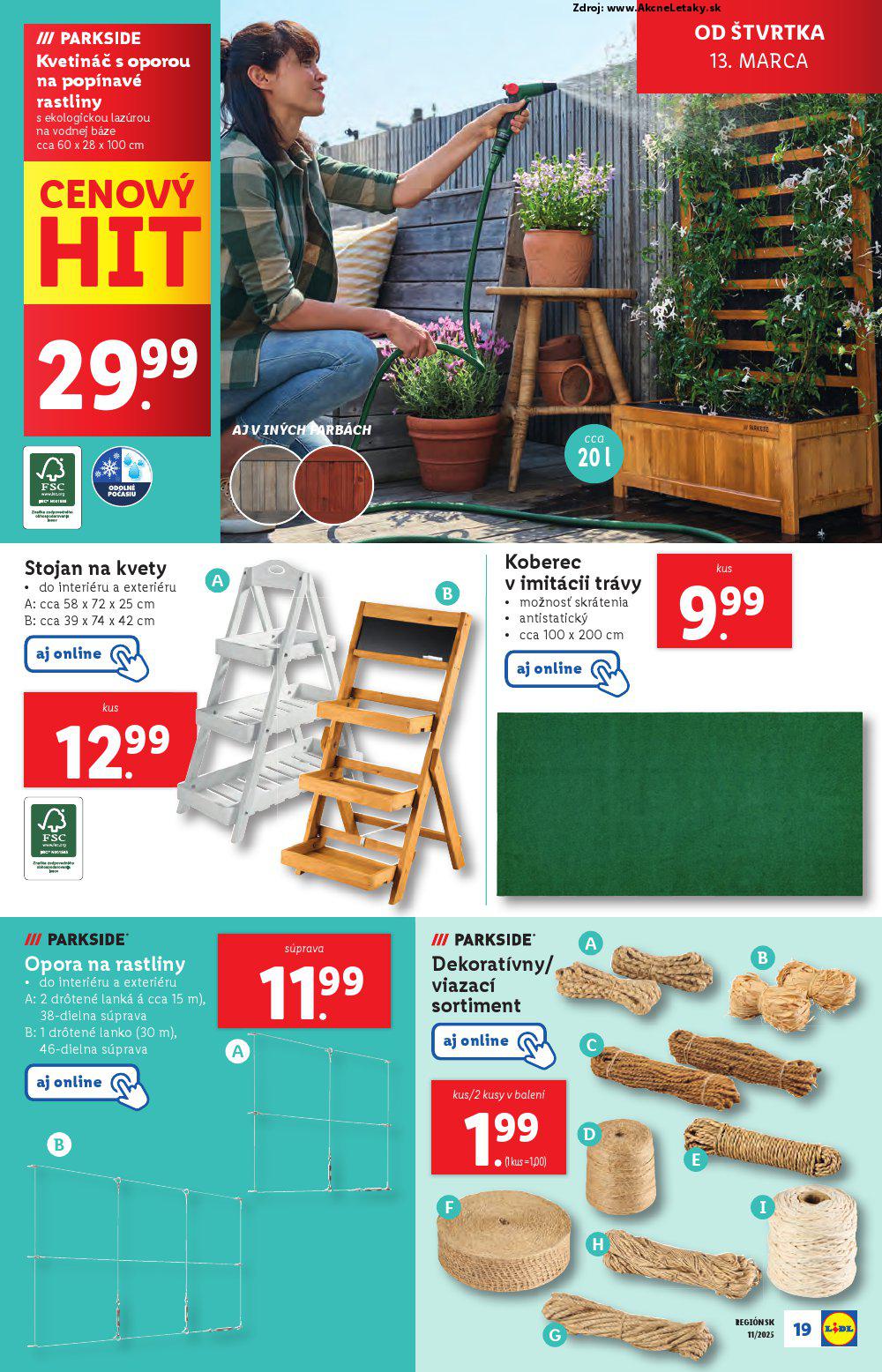 Leták Lidl (10. 3. - 16. 3. 2025) - strana 21 z 27