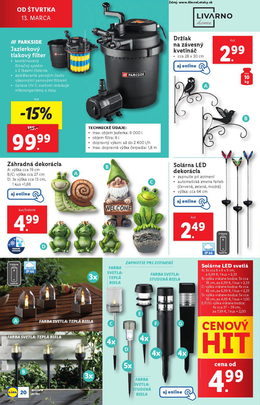 Leták Lidl (10. 3. - 16. 3. 2025) - strana 22 z 27