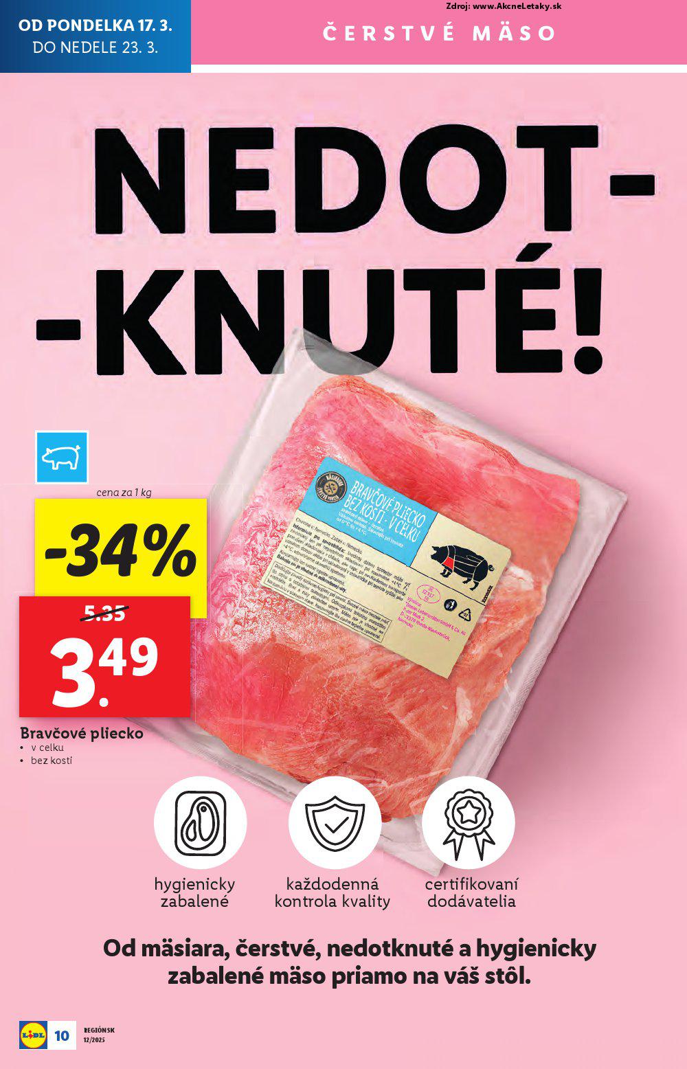 Leták Lidl (17. 3. - 23. 3. 2025) - strana 12 z 99