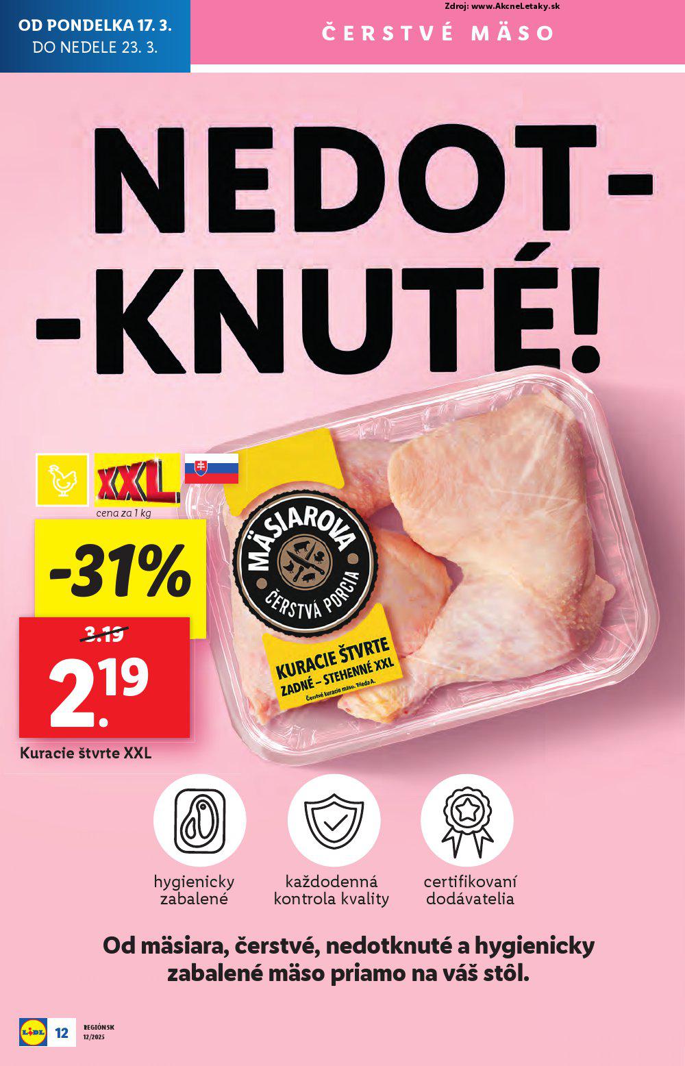 Leták Lidl (17. 3. - 23. 3. 2025) - strana 14 z 99