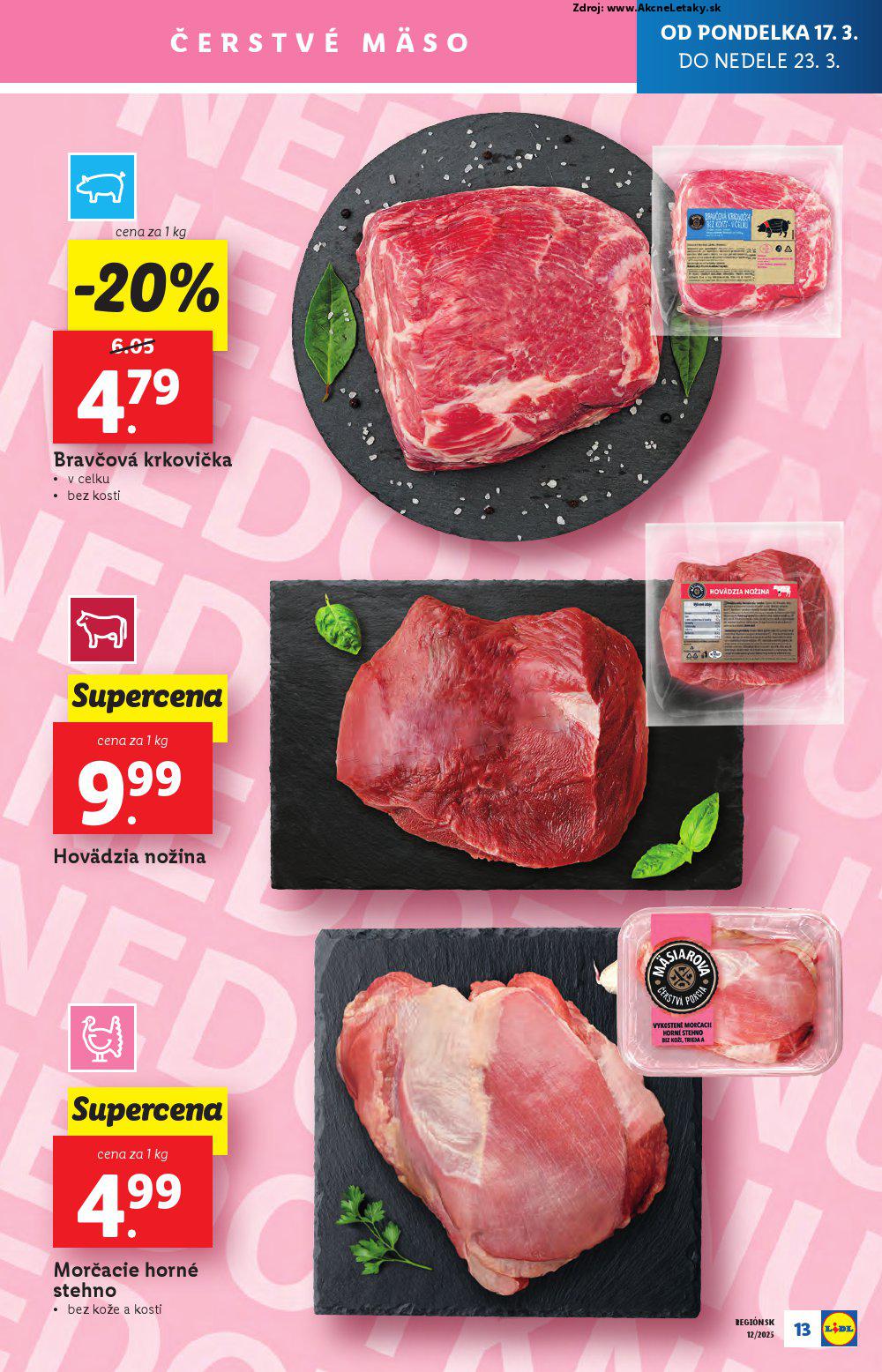 Leták Lidl (17. 3. - 23. 3. 2025) - strana 15 z 99