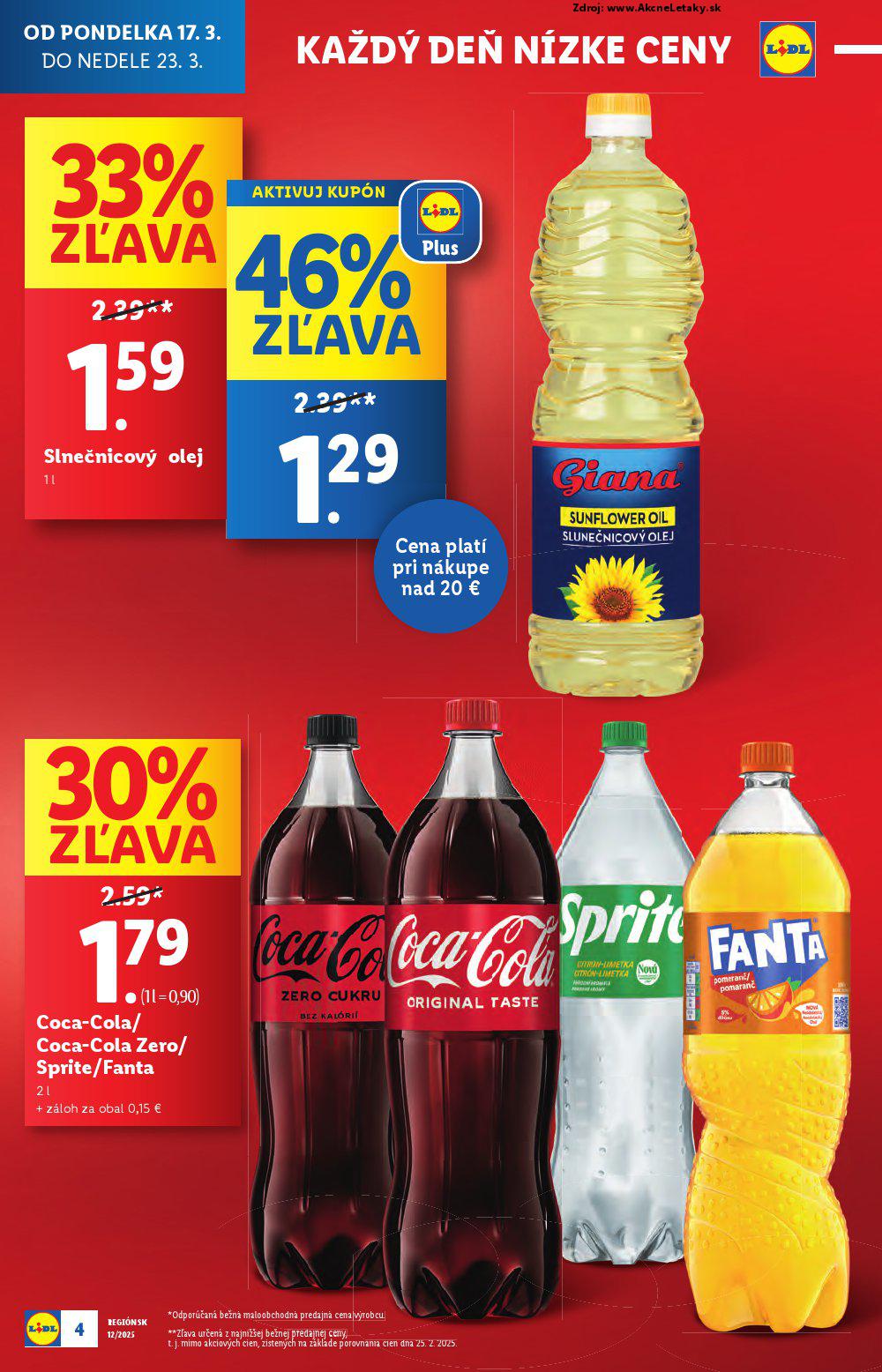 Leták Lidl (17. 3. - 23. 3. 2025) - strana 4 z 99
