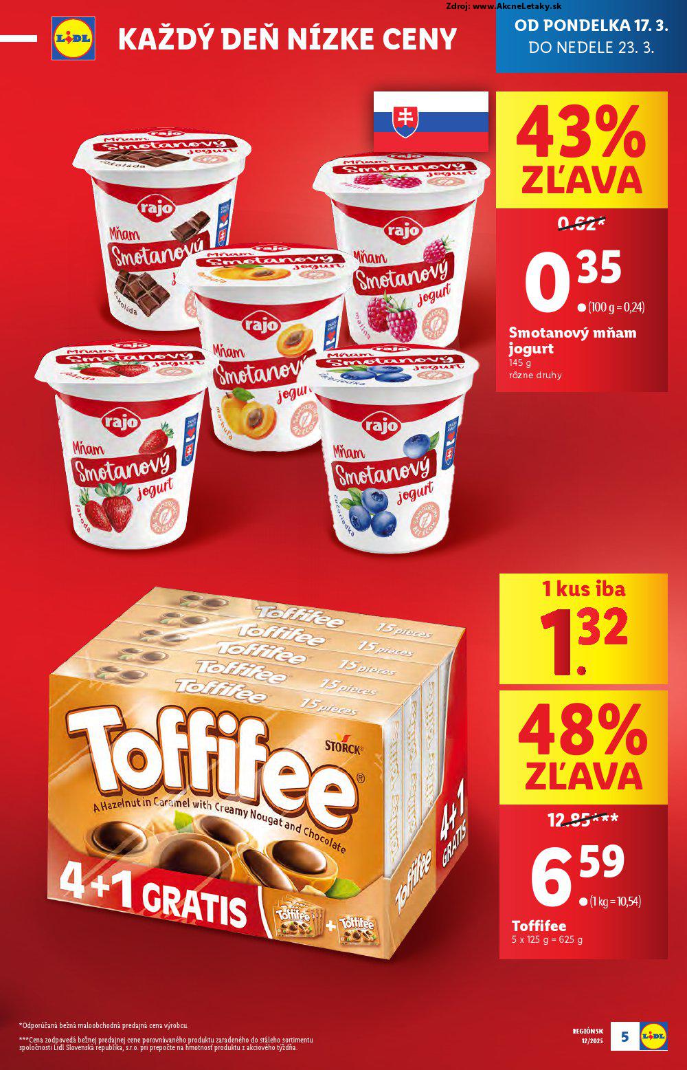 Leták Lidl (17. 3. - 23. 3. 2025) - strana 5 z 99