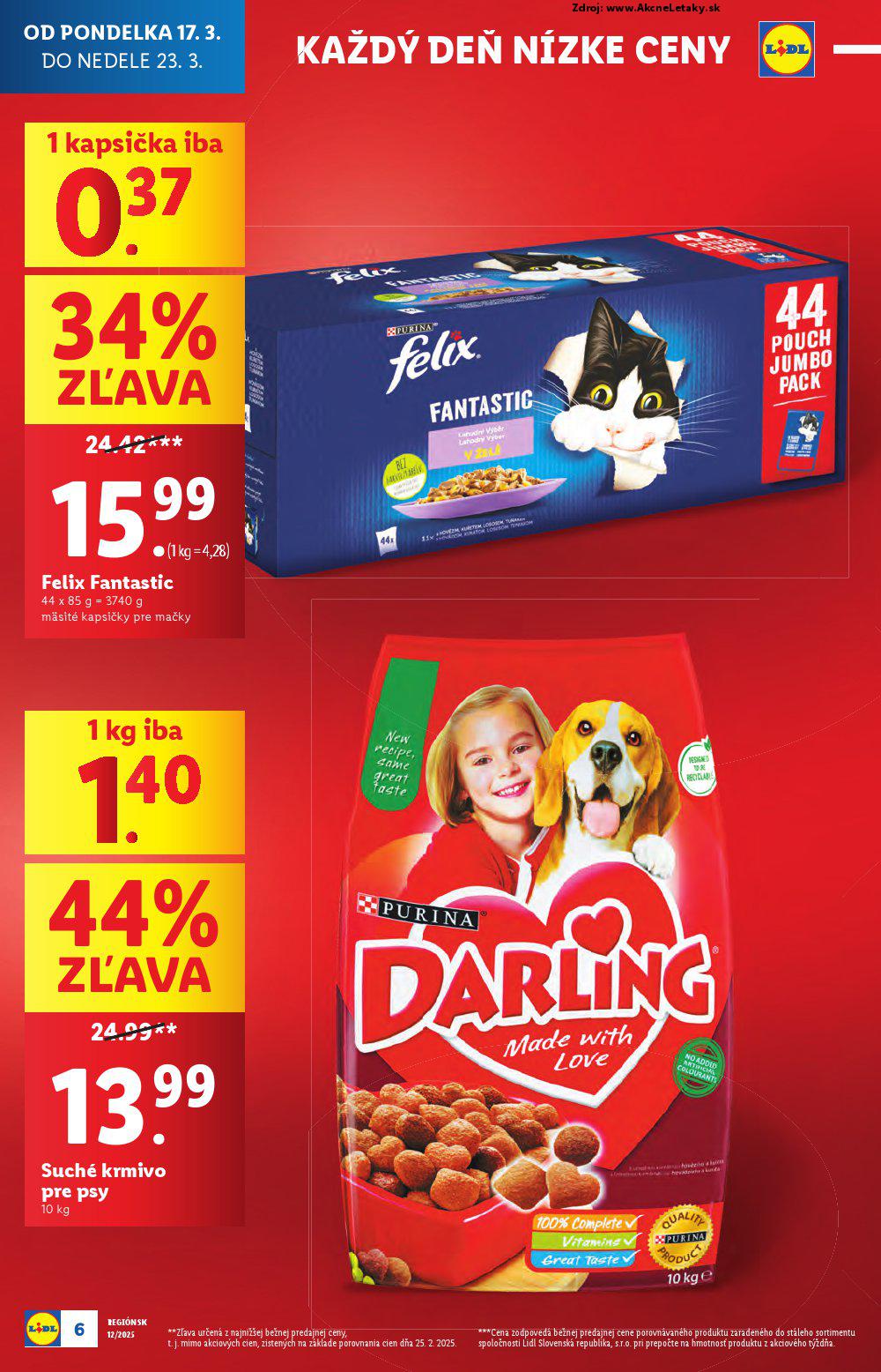 Leták Lidl (17. 3. - 23. 3. 2025) - strana 6 z 99